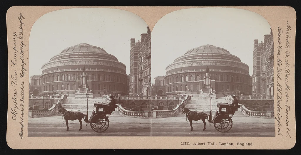 Albert Hall, London, 1904.